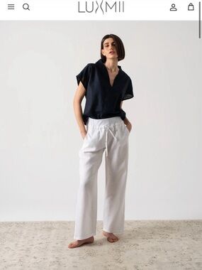 Luxmii Collo Alto Top Navy Vol. II S/M